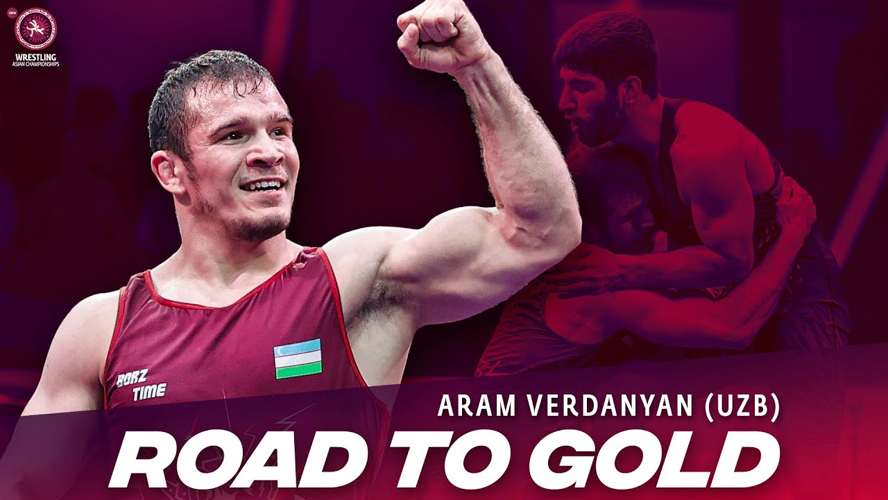 Aram VARDANYAN (UZB) | Road to 77KG Gold | Greco-Roman Wrestling | 2025 Senior Asian Championships background
