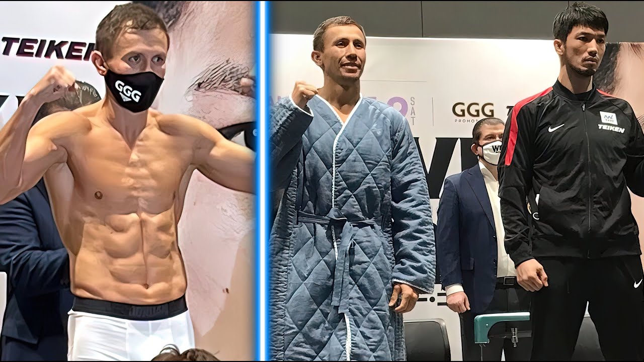 Gennady Golovkin vs Ryota Murata Weight in. Golovkin Murata Weight in, face off Highlights Hd Boxing