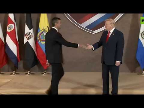 Donald Trump Hilariously Fails Alpha Male Hand Shake