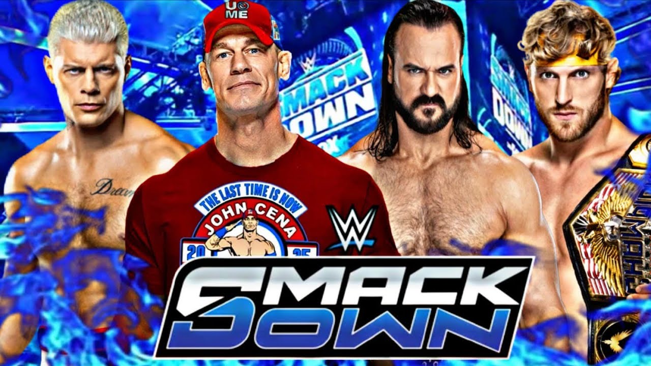 FULL MATCH - John Cena & Cody Rhodes Vs. Drew Mcintyre & Logan Paul : WWE SmackDown 2025 
