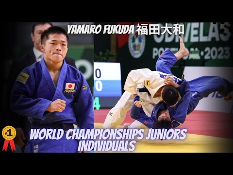 Yamato FUKUDA - 福田大和 - Gold Medalist (-60Kg) - World Championships Juniors Individuals 2023- 柔道