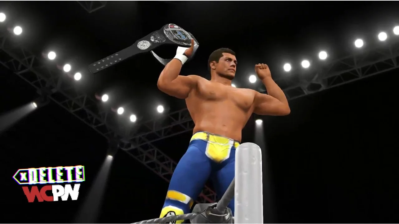 WWE 2K17 Simulation - DELETE WCPW iPPV background