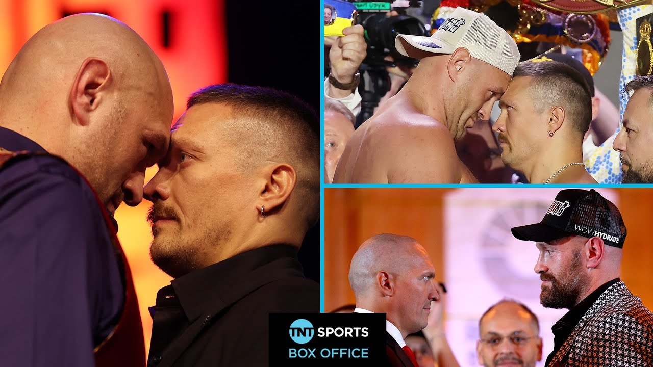 EVERY OLEKSANDR USYK & TYSON FURY FACE-TO-FACE π The Countdown To #UsykFury2 IS ON π₯ #Usyk2Fury