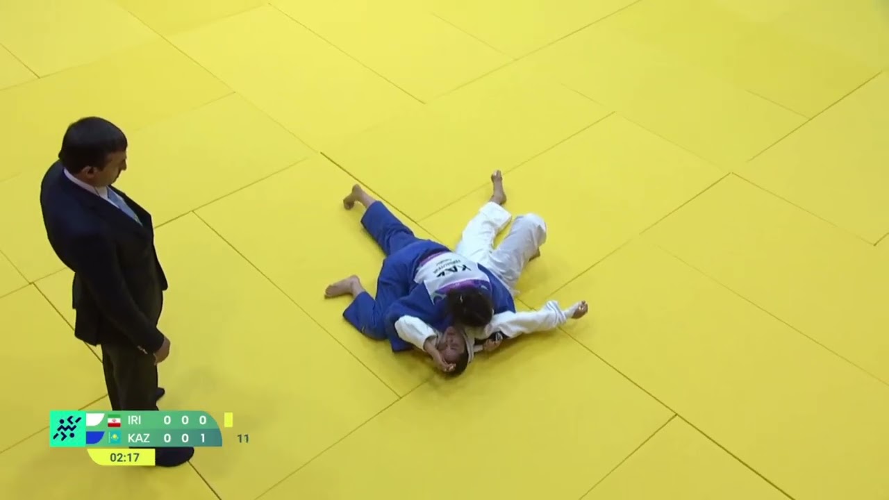Samira KHAKKHAH VS Samalay YERGALIYEVA Islamic Solidarity Games Riyadh JUDO | Bronze medal -63 kg