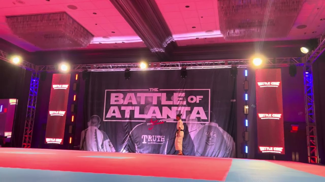 Olivia Cano 13 and Under Girls Weapons Overall Grand Championship - Battle of Atlanta 2025 background
