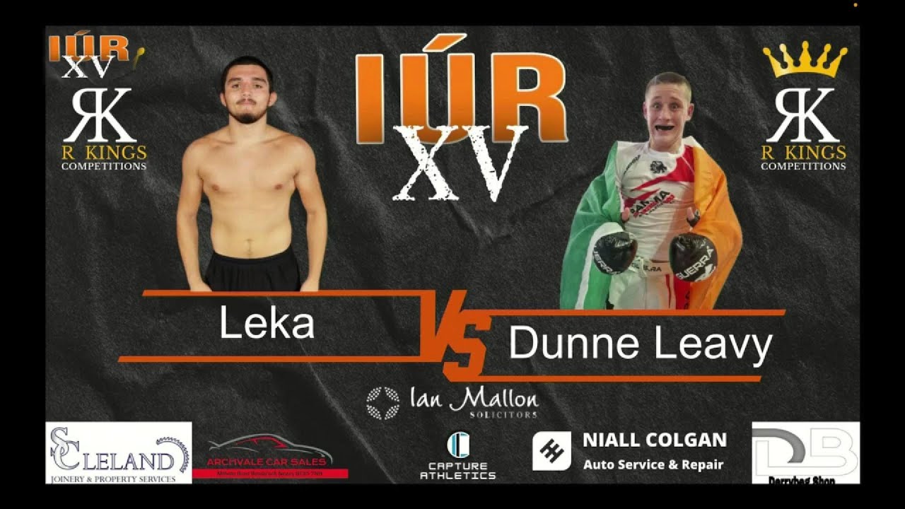IÚR FC 15 - Rian Dunne-Leavy vs Henry Leka background