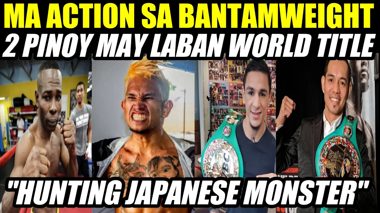 HUNTING JAPANESE MONSTER | DONAIRE AT CASIMERO MAY LABAN SA BANTAMWEIGHT background