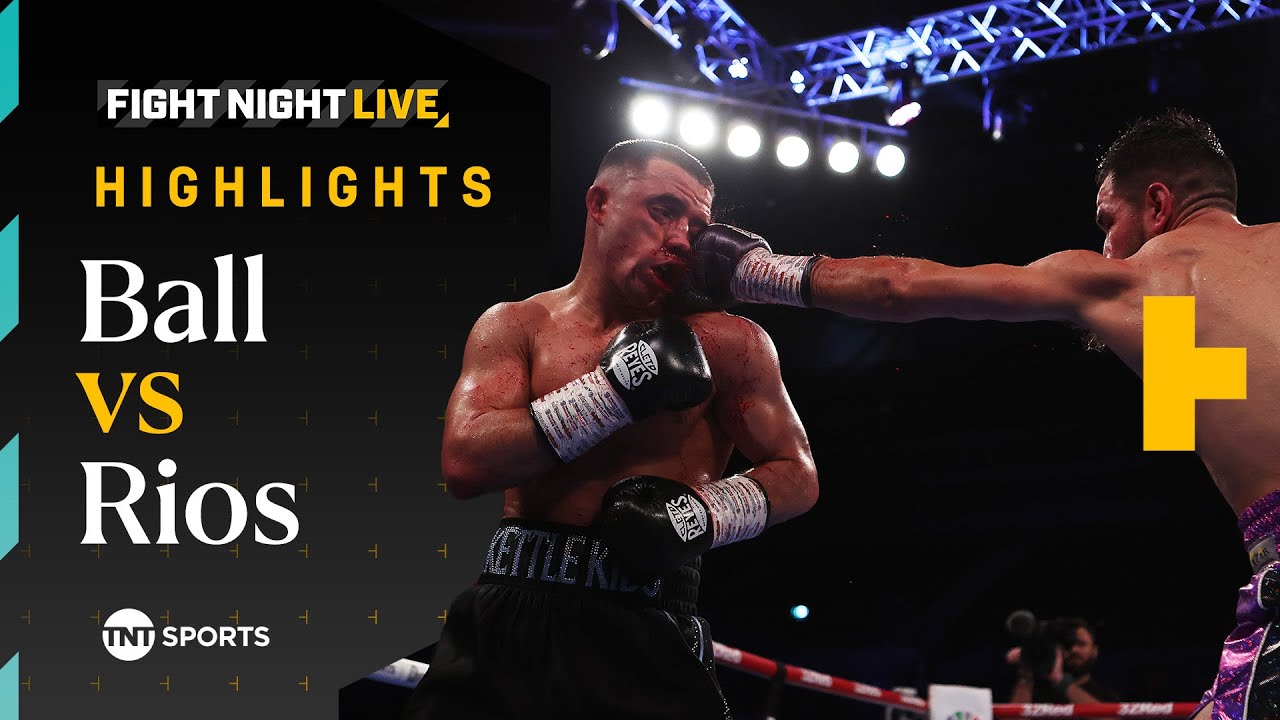 HOMECOMING COMPLETE 🏆 | Nick Ball vs. Ronny Rios | Fight Night Highlights #BallRios background
