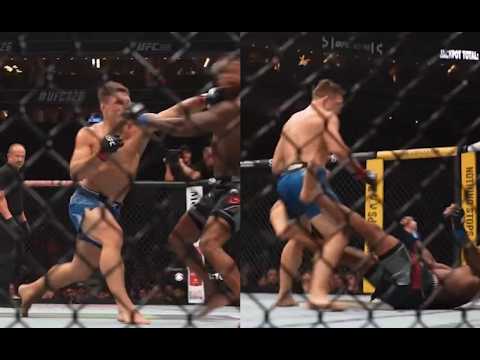 Drew Dober One Punches Michael Johnson