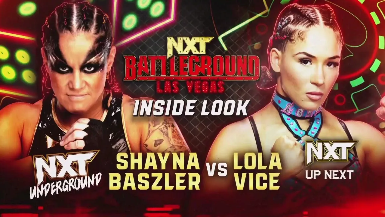 A Inside Look Of Shayna Baszler VS Lola Vice