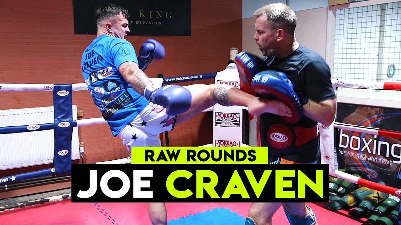 RAW ROUNDS: Joe Craven Muay Thai Pad Work | Siam Boxing