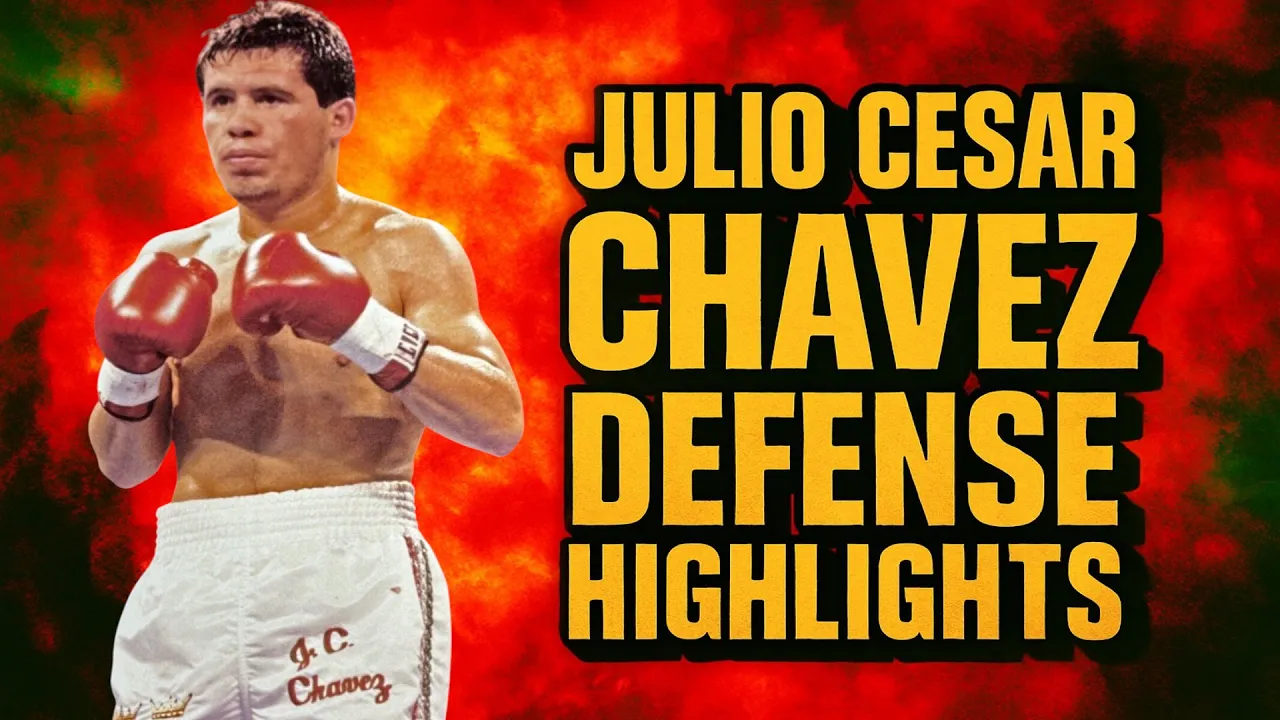 Julio Cesar Chavez - Defense Highlights background