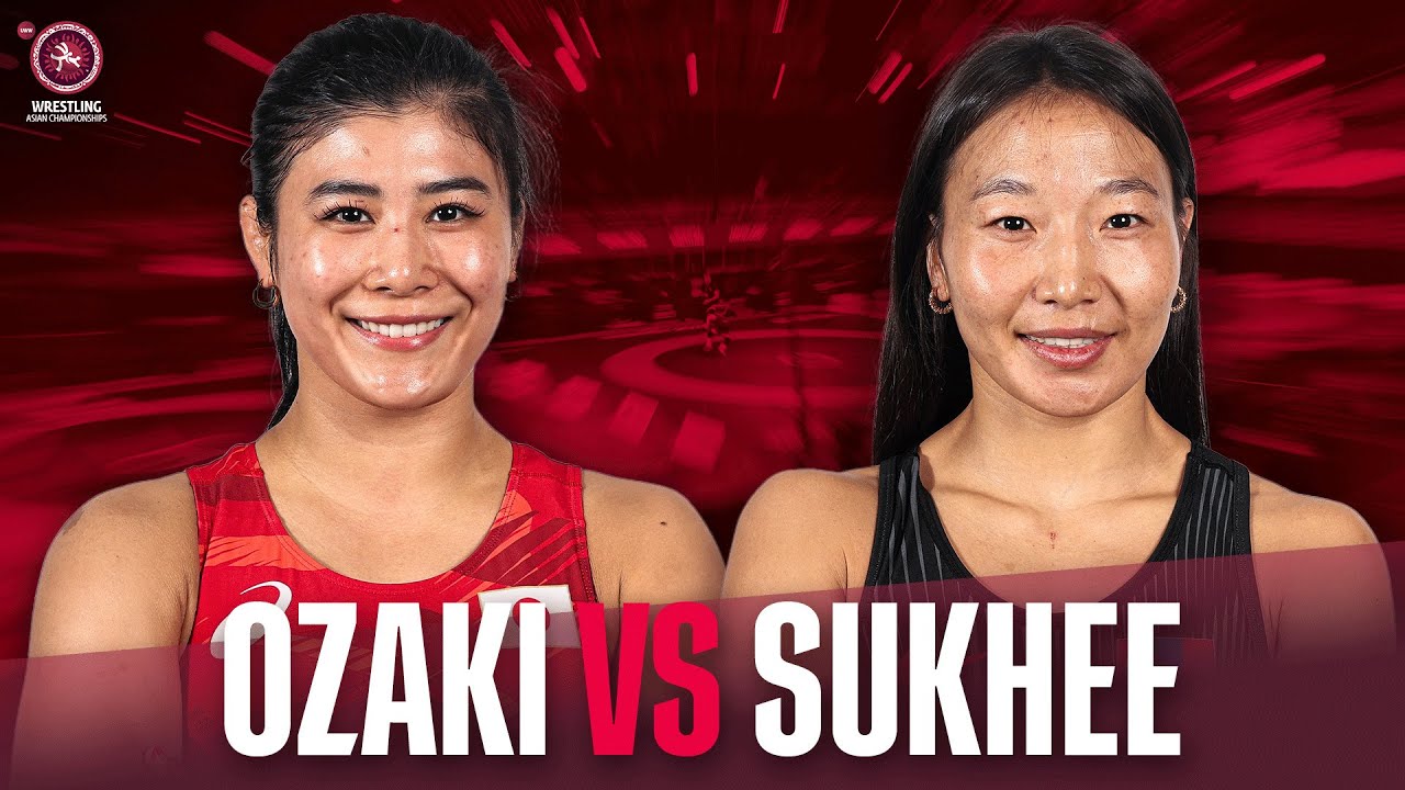 MATCH OF THE DAY: Nonoka OZAKI (JPN) vs. Tserenchimed SUKHEE (MGL) | ASIAN CHAMPIONSHIPS 2025 background