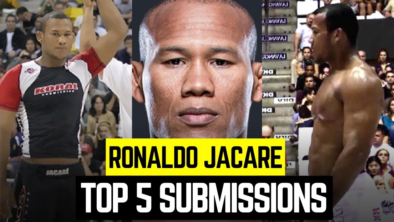 Top 5 Submissions Ronaldo Jacare Souza | ADCC 2005 background