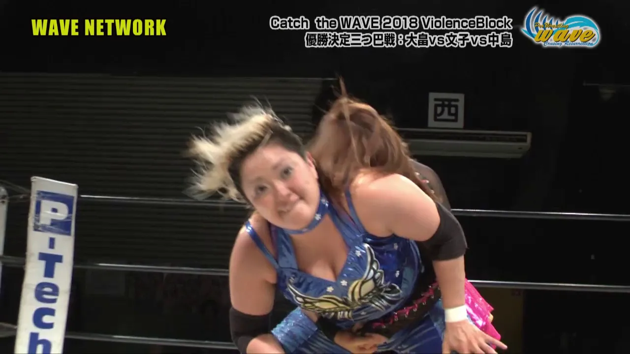 CATCH THE WAVE 2018 バイオレンスブロック 決定戦 浜田vs大畠vs中島 2018.4.22 新木場
