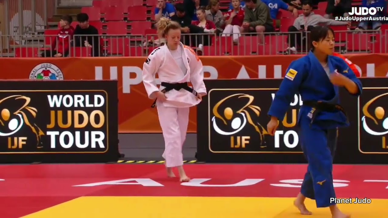 Amber GERSJES 🇳🇱 🆚️ Mitsuki KONDO 🇯🇵 | полуфинал /-48кг | Гран При Австрия 2026