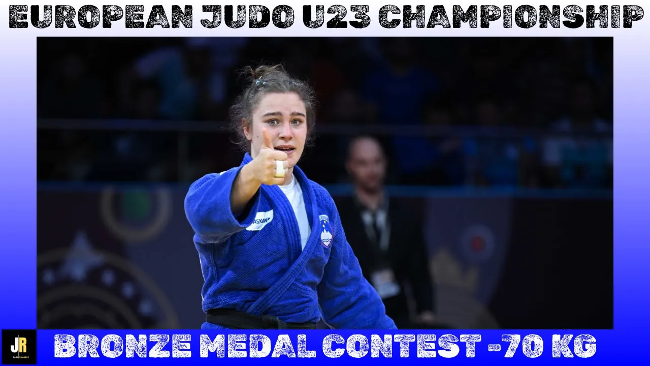 Kaja SCHUSTER VS Anna OLIINYK-KORNIIKO European Judo Championships U23 | Bronze medal contest -70 kg