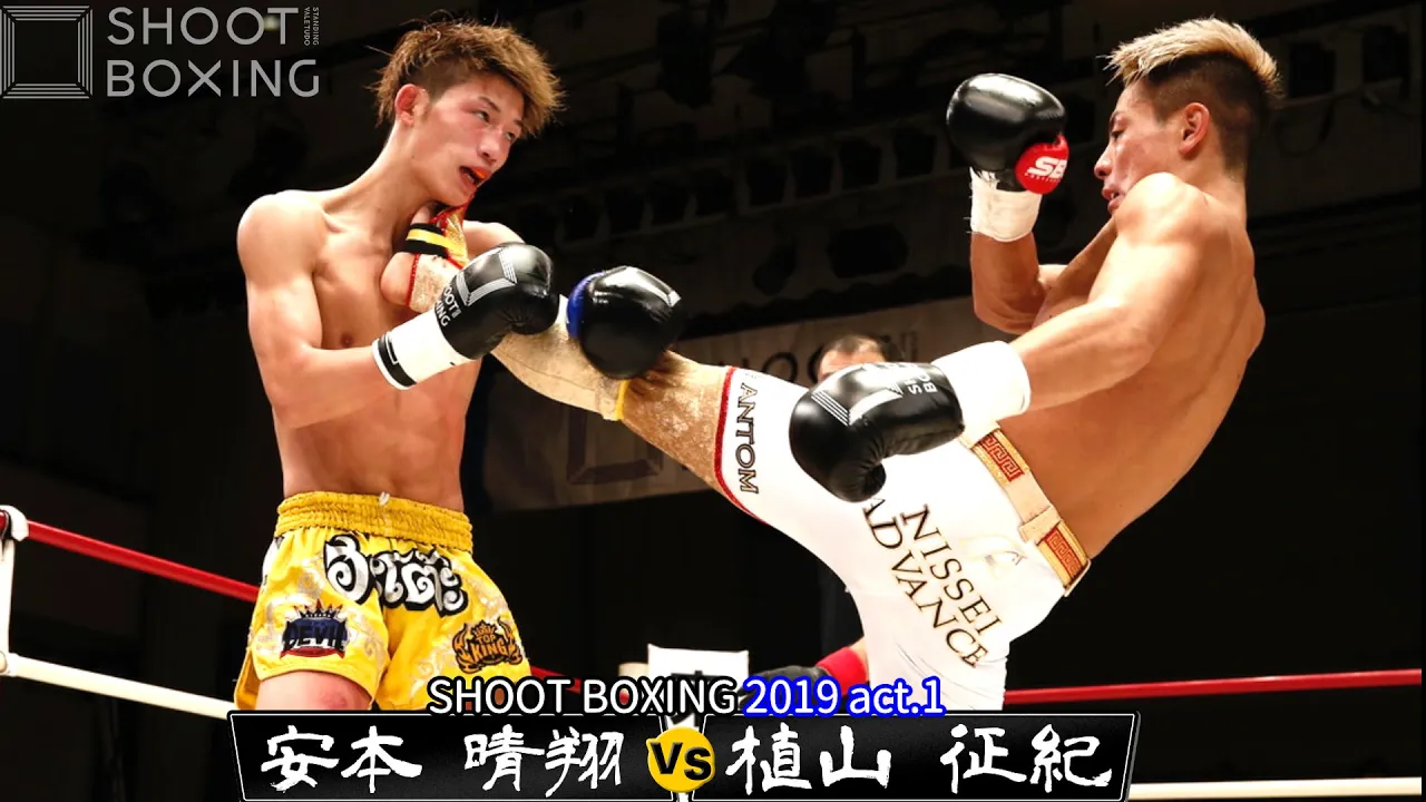 【SB王者vs無敗王者】植山 征紀 vs 安本 晴翔【SHOOT BOXING 2019 act.1】 backdrop