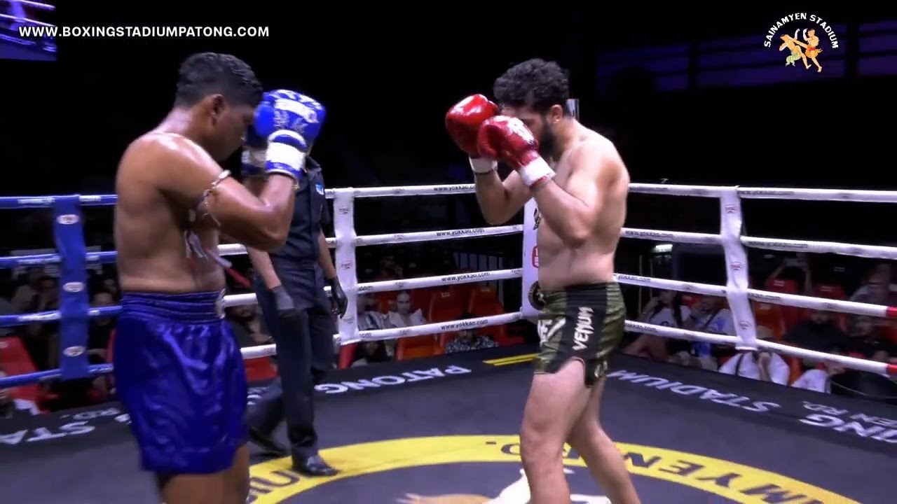 Ruslan Sor PluemChit Muaythai VS Petkrabi Sit Phan Mongkhon background