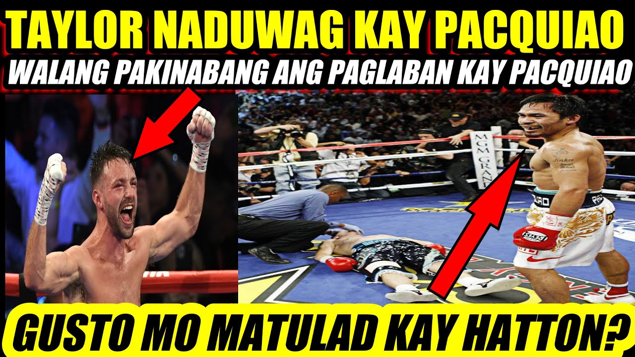 TAYLOR NADUWAG KAY PACQUIAO | WALANG PAKINABANG ANG PAGLABAN SA KANYA- TAYLOR background