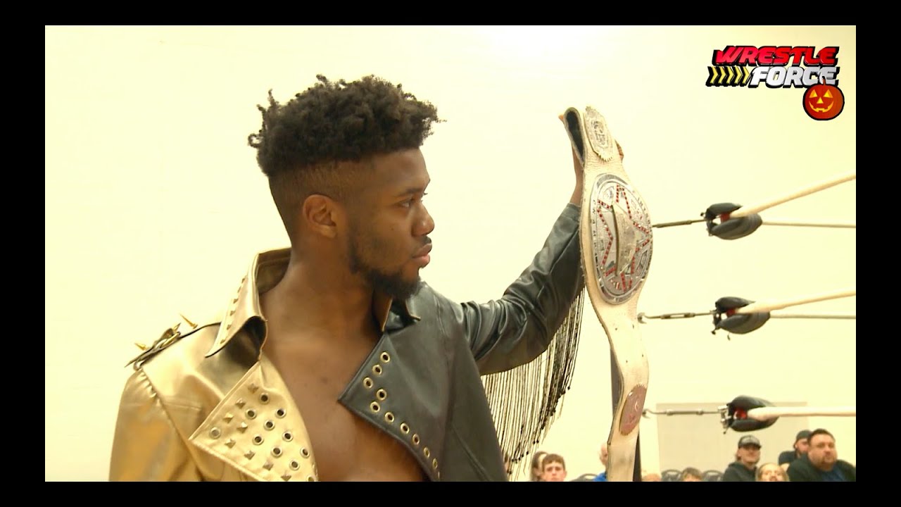 Kieron Lacey vs Michael Oku WRESTLEFORCE UNDISPUTED TITLE MATCH Wrestleforce 30.10.22