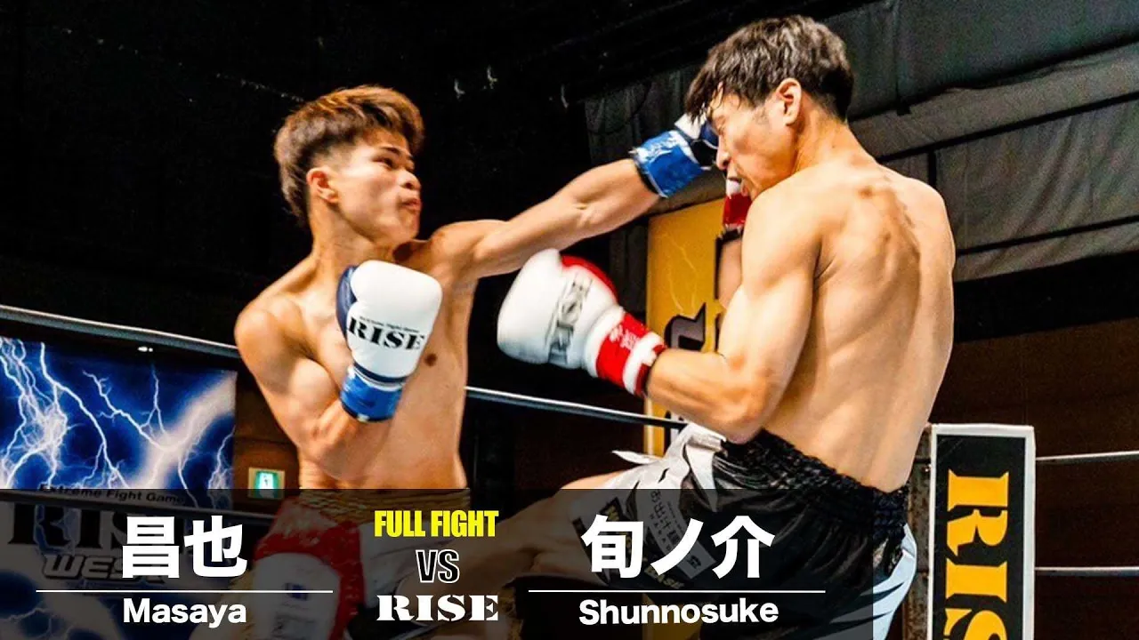 旬ノ介 vs 昌也|2024.10.13 #RISE_WEST.23 【OFFICIAL】 background