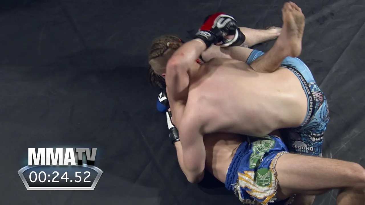 **ECMMA** Evolution Combat Sports Network -  Ricky Whiteman Vs Stanley Gaughan. (MMA)