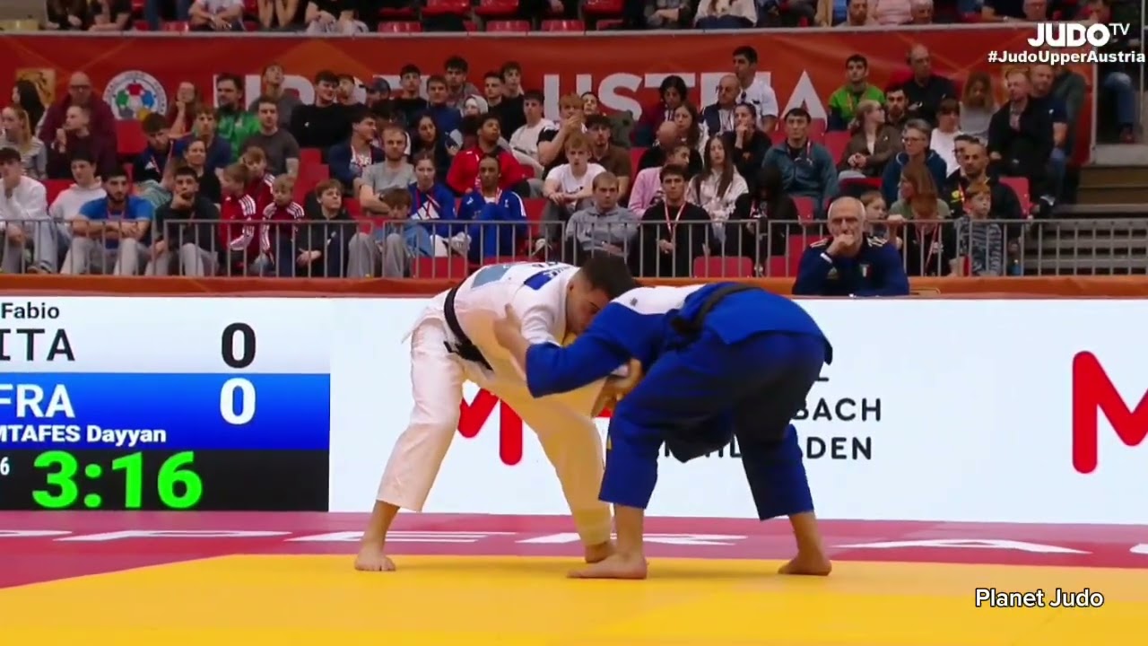 Fabio BASILE 🇮🇹 🆚️ Dayyan BOULEMTAFES 🇫🇷 | 1/8финала/-73кг | Гран При Австрия 2026