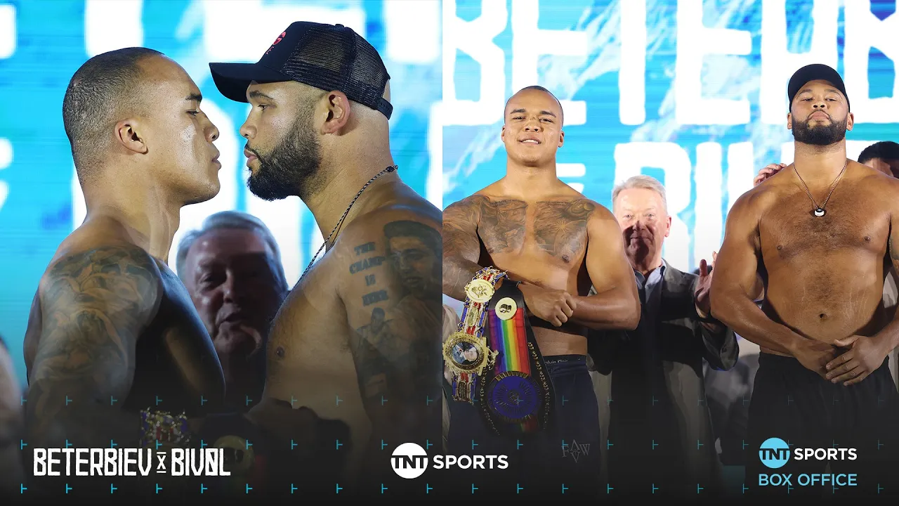 THE REMATCH IS ON! đ„ Fabio Wardley & Frazer Clarke go head to head in FINAL FACE-OFF at weigh-in