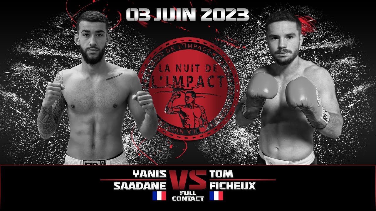 Yanis SAADANE vs Tom FICHEUX By #VXS #Nuit_de_l_impact #saintes background