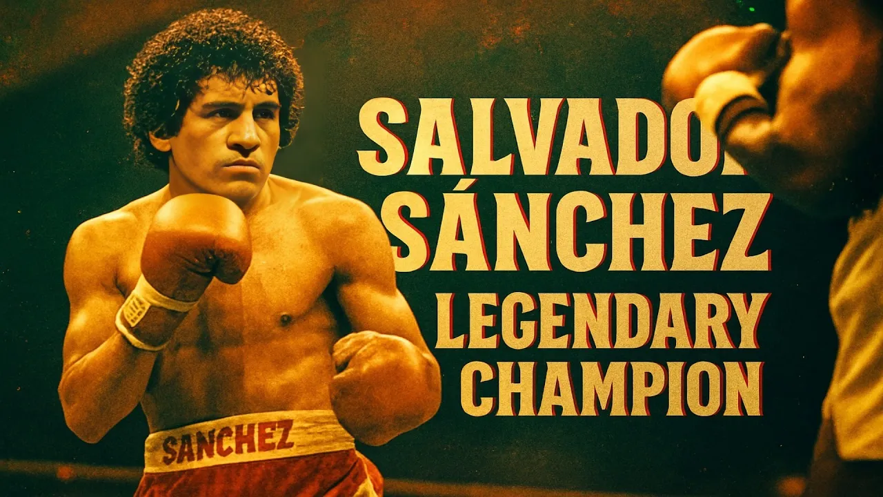 The Legendary Salvador Sanchez background