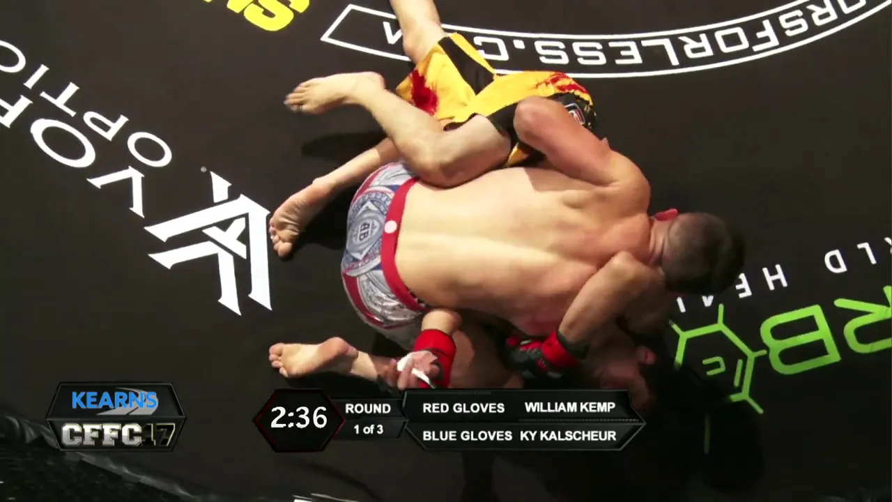 Chosen Few Fighting Championship Ky Kalscheur vs William Kemp backdrop