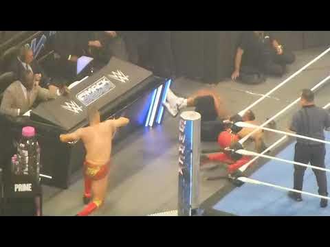 Street Profits vs Carmelo Hayes and The Miz at WWE SmackDown