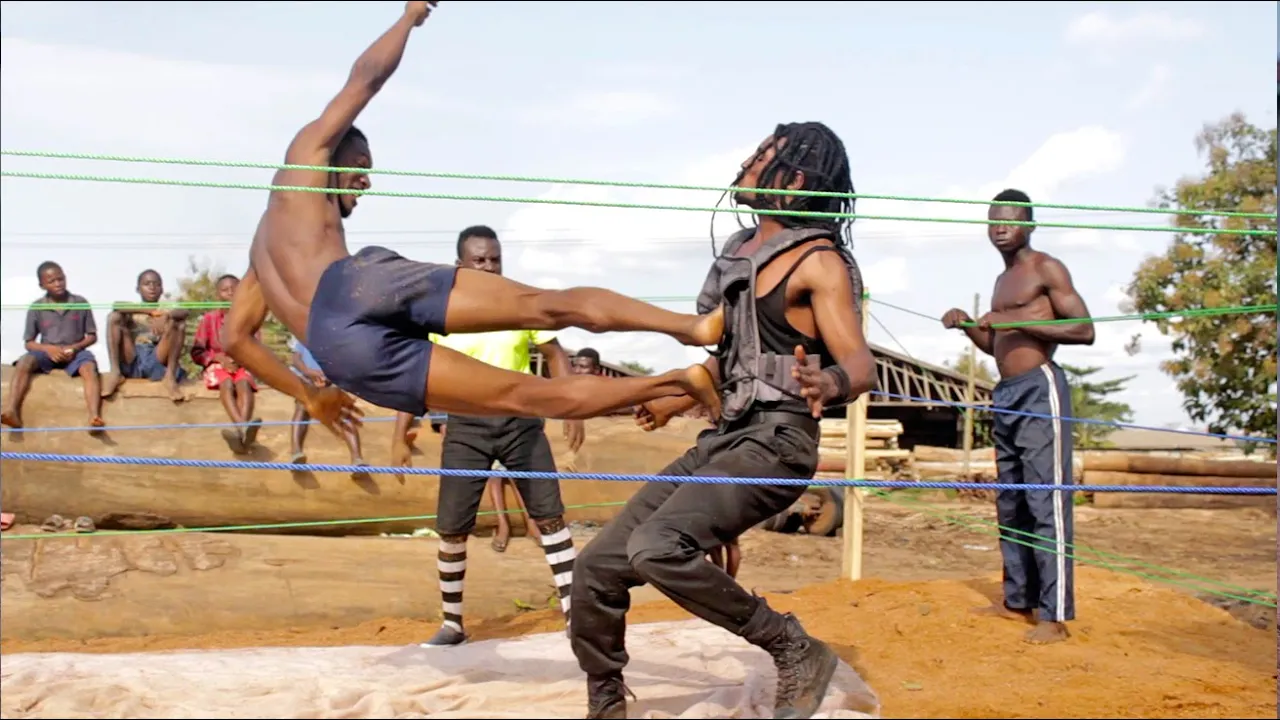 WWE Africa Entertainment WRESTLING GH Rey mysterio Vs roman Reigns Seth Rollins Comedy