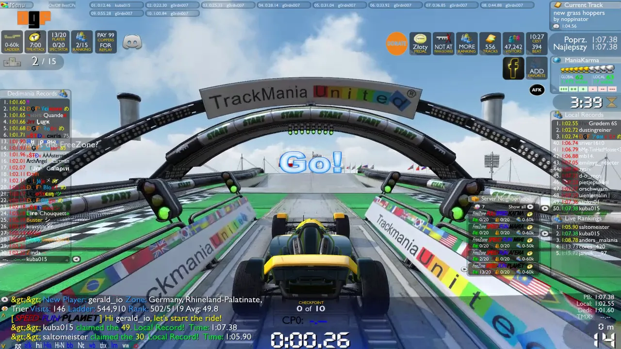 Back To The Track(Mania Nations) - Ep. #7