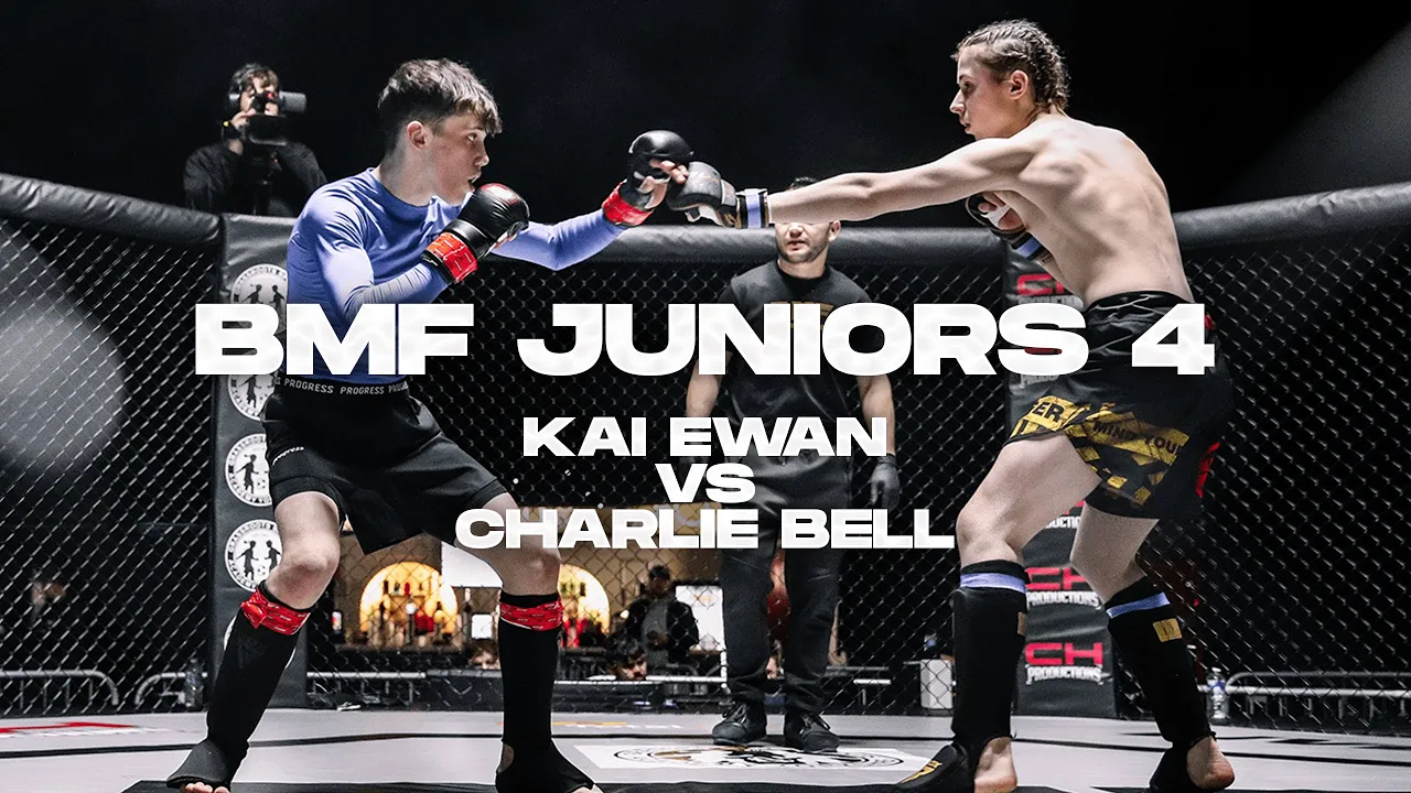 BMF Juniors 4 | Kai Ewan vs Charlie Bell | Junior MMA | BADMOFO MMA