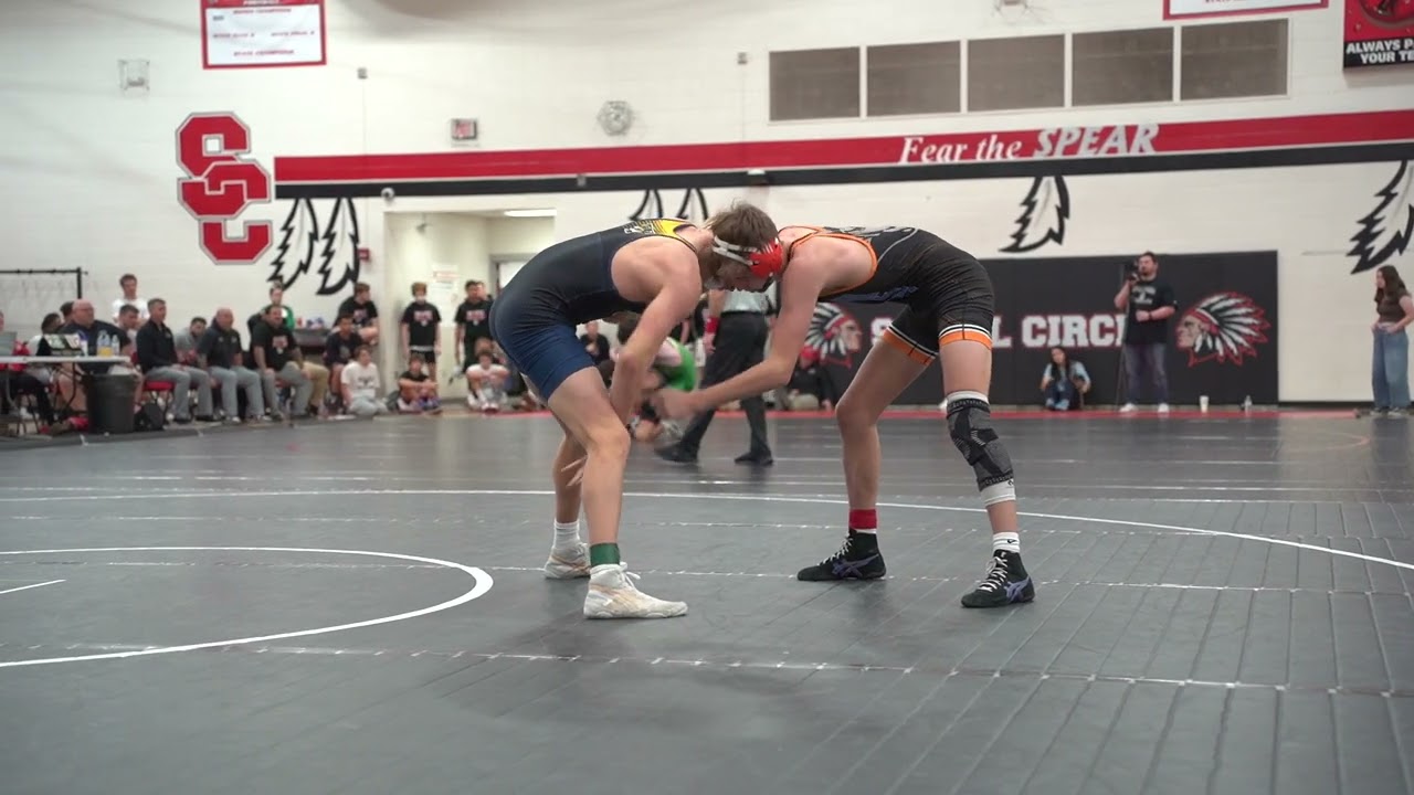 Mason Persons Columbus vs Waylon Pemberton Troup 157lbs 2025 Georgia Grappler Elite Duals background