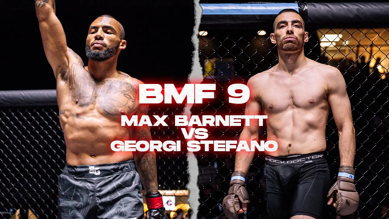 BMF 9 | Max Barnett vs Georgi Stefanov | Amateur Super Lightweight MMA background