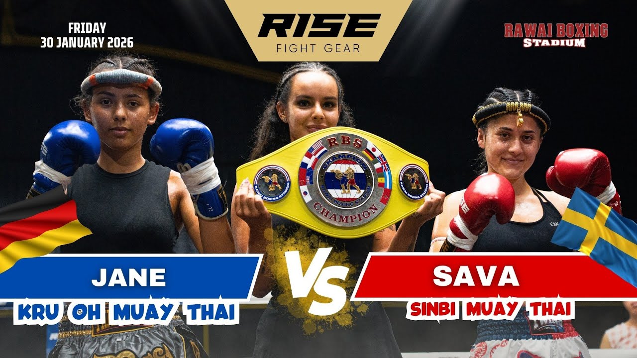 🇸🇪 Sweden vs Germany 🇩🇪 | SAVA (Sinbi Muay Thai) vs JANE (Kru Oh Muay Thai)