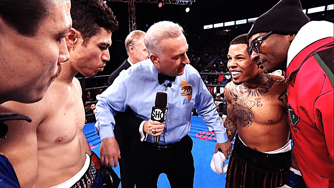 Gervonta Davis (USA) vs Hugo Ruiz (Mexico) BOXING KNOCKOUT HIGHLIGHTS background