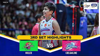 NXLED vs. CREAMLINE | SET 3 HIGHLIGHTS | 2026 PVL ALL-FILIPINO CONFERENCE