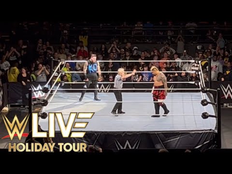 Kevin Owens vs Solo Sikoa Last Man Standing Match - WWE Live Baltimore 12/26/2023