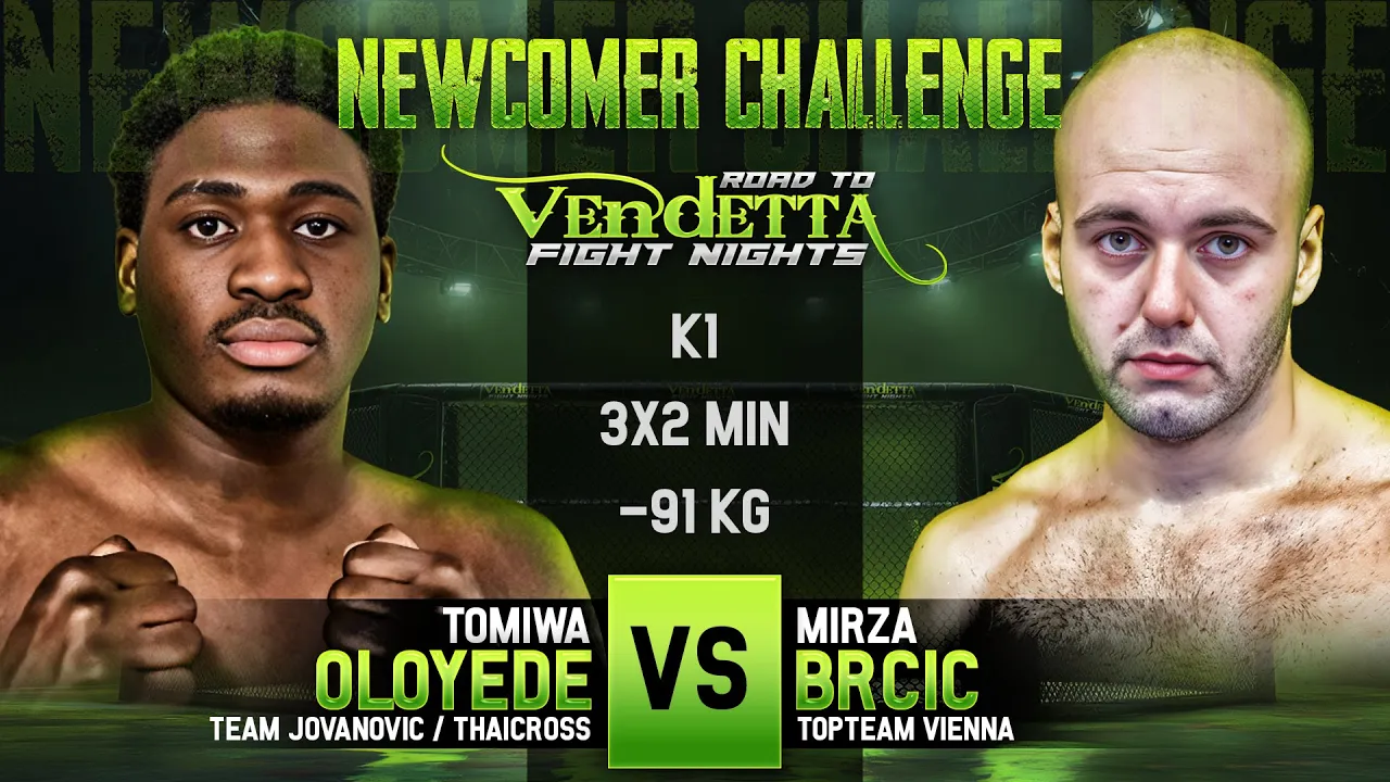 Tomiwa Oloyede VS Mirza Brcic | Newcomer Challenge Road to Vendetta