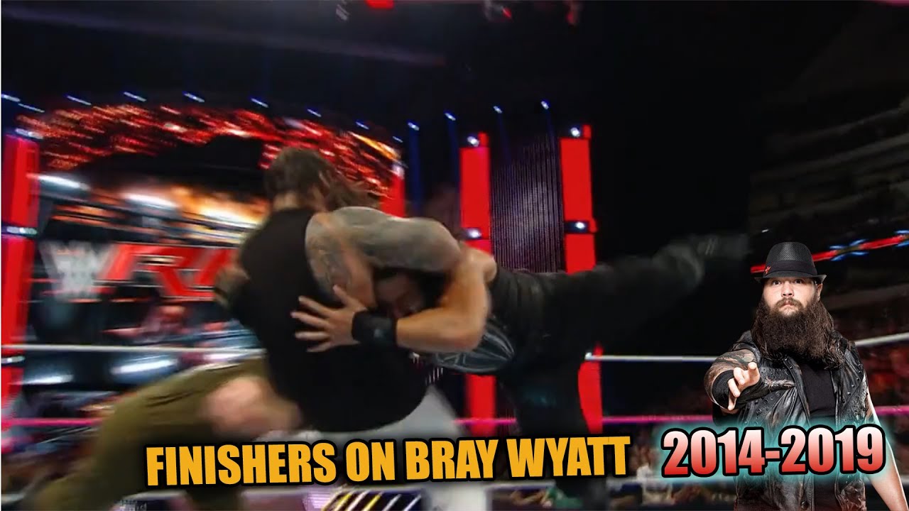 WWE ALL FINISHERS  ON BRAY WYATT 2014 TO 2019 HIGHLIGHTS