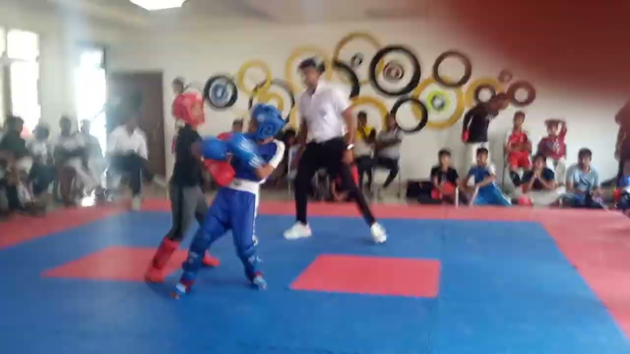 kickboxing light contact fight final fight May 15, 2022 background