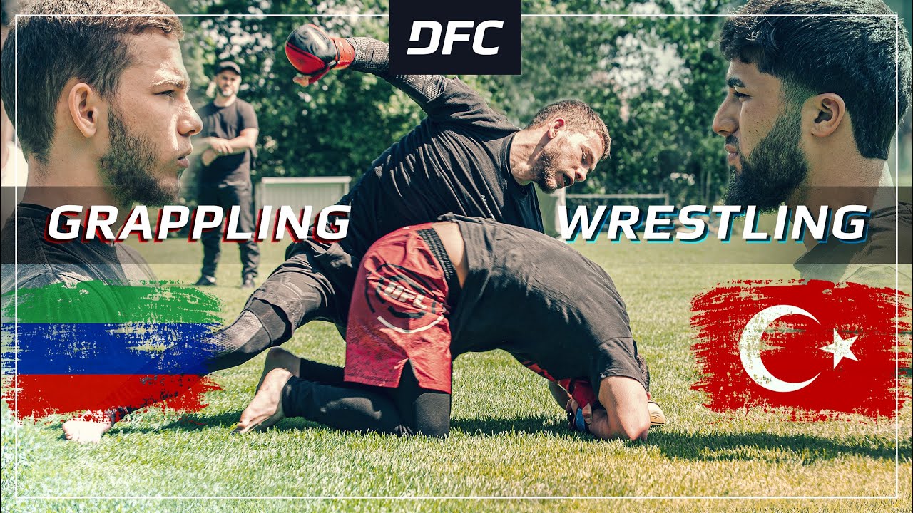 Türkisch-WRESTLER vs Dagestani-GRAPPLER | MMA Streetfight | DFC background