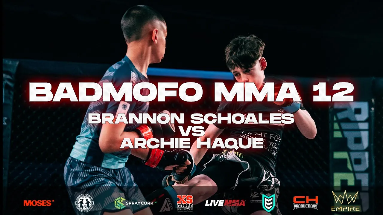 BMF 12 | Brannon Schoales vs Archie Haque | Junior MMA backdrop