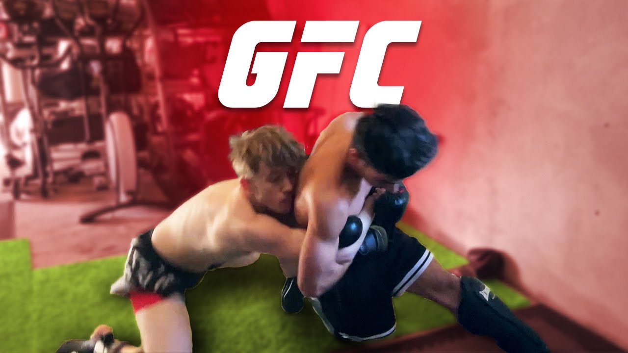 Most BRUTAL MMA/UFC Fight! Crazy Wrestling slams: Antonio VS Ellis, Wrestler vs Boxer background