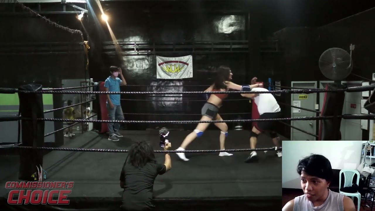 Pinoy Wrestling - Brown Shirt vs Nigel “Suplex” San Jose - Manila Wrestling Federation background