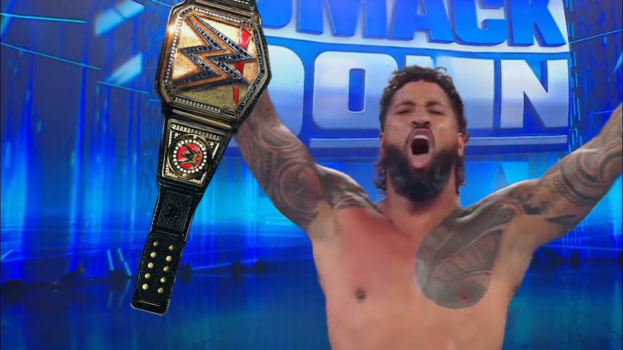 Jey Uso Wins Undisputed Championship & Roman Reigns Lose WWE Smackdown 2023 Highlights backdrop
